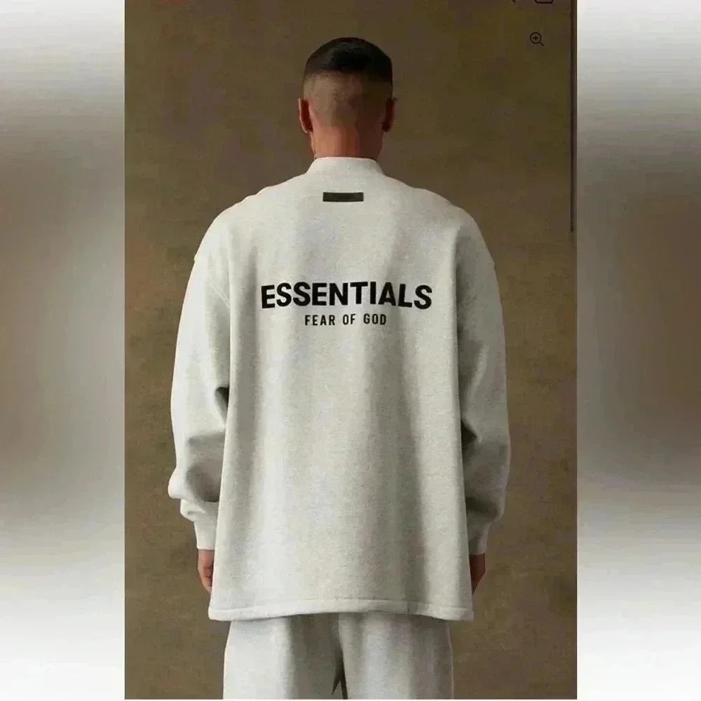 Fear of God Essentials Gray Sweatshirt